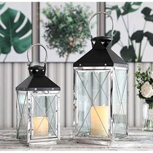 La mejor decoración colgante de farol de vela hecha a mano para iluminación de jardín doméstico con luz de té de la India - Product Image 3