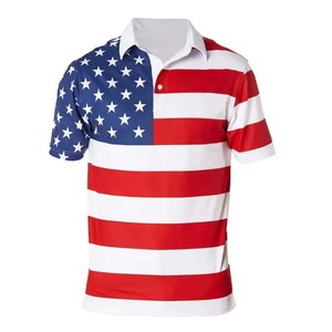 เสื้อโปโลสำหรับผู้ชายเสื้อกอล์ฟผ้าโพลีเอสเตอร์ปกเสื้อโปโล - Product Image 3