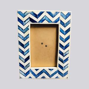 Cadre photo en bois fait à la main et en os Incrustation d'os décorative Prix de gros Cadre photo en incrustation d'os Pièce décorative - Product Image 5