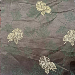 ผ้าซาตินผ้าแจ็คการ์ดโพลีเอสเตอร์เนื้อนุ่มพิเศษ100% 1337อะบายาของเด็กผู้หญิงสีเขียวทหารแห้งเร็วระบายอากาศได้เส้นด้ายชนิดพิเศษโลหะ" - Product Image 1