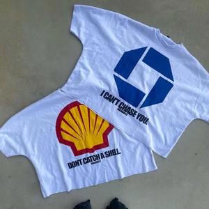 Boxy เสื้อยืดฮิปฮอป250 GSM สำหรับผู้ชายเสื้อยืดโอเวอร์ไซส์สไตล์วินเทจผ้าคอตตอนขนาดใหญ่ออกแบบได้ตามต้องการ - Product Image 1