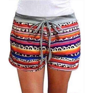 Shorts de Mujer con Estampado de Girasol, Serape, Leopardo y Camuflaje, Casuales de Verano 2026 - Product Image 3