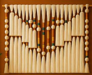 Décoration Murale Macramé Sphérique Tressée Minimaliste Moderne – Œuvre d'Art Murale en Forme de Bulle pour la Maison – Cadeau de Luxe - Product Image 2