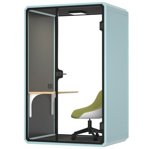 Cabine insonorisée acoustique personnalisée pour la musique, cabines silencieuses pour l'enregistrement musical, studio de musique, cabine de bureau - Product Image 2