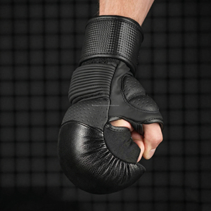 Custom Lightweight PU Leather Sanda Shooting Gloves for MMA Muay Thai and Martial Arts Training-Unisex Gloves - Product Image 4