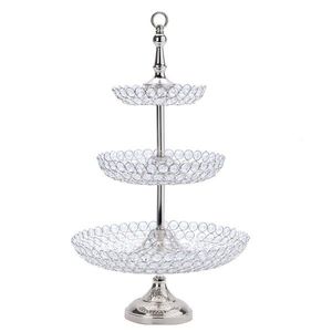 Base Elevada de Metal para Pasteles para Recepciones de Boda, Ofrece Altura y Elegancia para Pasteles como Centro de Mesa - Product Image 5