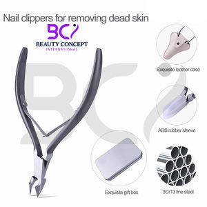 Nouveauté 2026 Coupe-ongles et coupe-cuticules en acier inoxydable de haute qualité, à ouverture large et lame courbée, pour ongles incarnés - Product Image 4