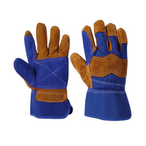 Top marque vache en peau de mouton cuir gants de sécurité 100% haute qualité Construction Protection des mains Anti-chimique respirant - Product Image 2