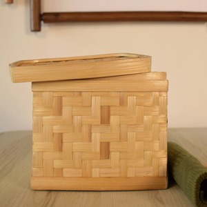 กล่องไม้ไผ่ทรงสี่เหลี่ยมพร้อมฝาปิดทำจากไม้ไผ่กล่องไม้ไผ่ธรรมชาติเป็นมิตรกับสิ่งแวดล้อมของตกแต่งโต๊ะในบ้านขายส่งจากเวียดนาม - Product Image 5