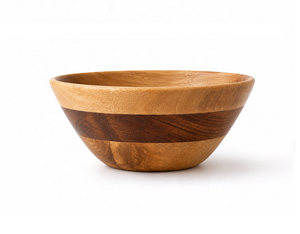 Meilleures ventes : Bols en bois de manguier au design vintage écologique pour salades et fruits secs – Utilisation à domicile et en voyage, directement du fabricant indien - Product Image 1