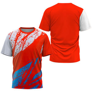 2024 New Arrival <b>Men's</b> Sublimation <b>T</b>-<b>Shirt</b> Best Selling Stylish 100% Cotton Knitted Clothing Quick Dry and Light Features - Product Image 1
