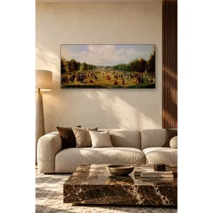 Impression sur toile du jeu Fida Jereed dans la prairie de Kagithane - Product Image 3