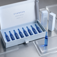 Cajas de Cartón Plegables para Cosméticos, Cajas de Papel Impresas Personalizadas para Limpiador, Humectante y Suero, Logotipo Personalizado para Minoristas, Fabricante de Marca Privada