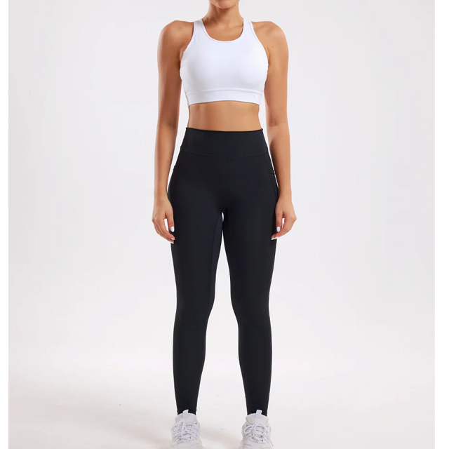 Women's Plus Size Workout Sets 2-Piece-Seamless Yoga Leggings & Cross-Strap Sports Bra with Rhinestone Matching Activewear Set