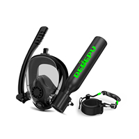 DEDEPU ODM OEM Mini Bouteille de Plongée Scuba 0,5 L pour Respiration Sous-Marine jusqu'à 10 Minutes