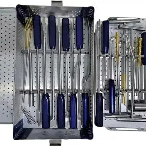 Juego de Instrumentos de Acero Inoxidable para la Extracción de Cemento Ortopédico, Equipo Quirúrgico Hospitalario - Product Image 1