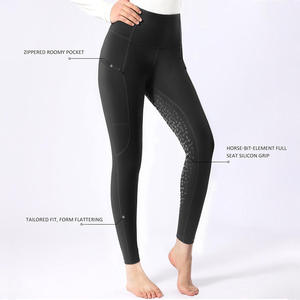 Kivotech, nuevo diseño personalizado, asiento completo, silicona, equitación, mallas ecuestres para mujer, pantalones Jodhpur y calzones - Product Image 3