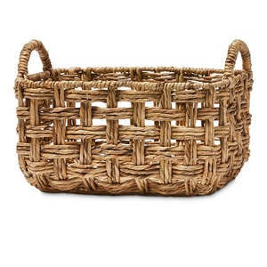 ตะกร้าผักตบชวาสานมือสำหรับจัดเก็บของในบ้านทำจากเวียดนาม - Product Image 1