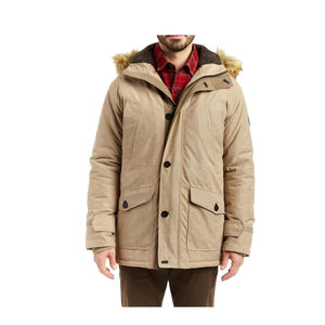 Nouvelle veste parka d'hiver pour homme, design personnalisé, imperméable, coupe-vent, col montant, à capuche, grande taille - Product Image 5
