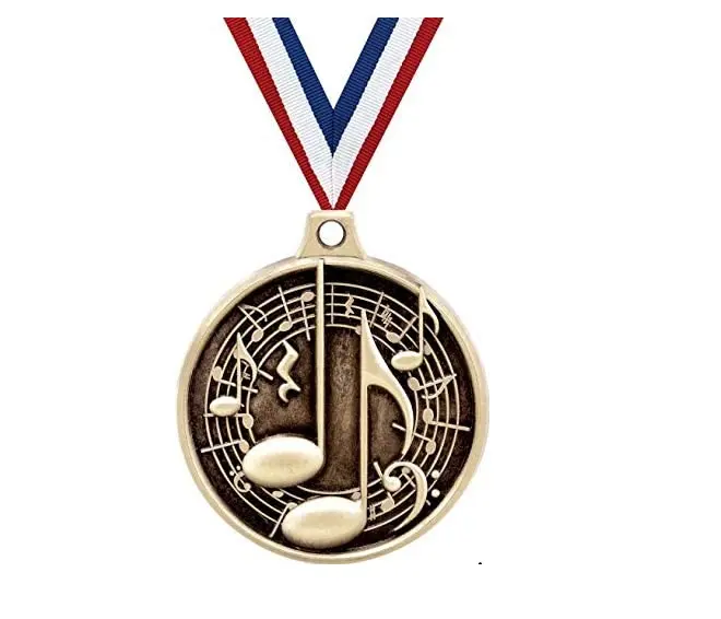 Logo Musik desain lencana medali untuk menang medali penantang musik Emas penghargaan oleh adiba Dekorasi Rumah