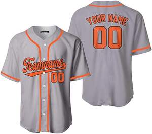 Vente en gros d'uniformes de baseball brodés personnalisés vêtements d'équipe sportive pour hommes uniformes de baseball et de softball de haute qualité - Product Image 1