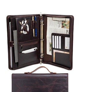 Xu Hướng Cao Cấp Chất Lượng Giả Da Thư Mục Tập Tin Văn Phòng Di Động Nhân Viên Điều Hành Danh Mục Đầu Tư Túi Bán Buôn Cho Doanh Nghiệp Sử Dụng - Product Image 5
