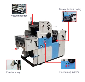 A2 A1 A4size 용 더블 컬러 오프셋 인쇄기 오프셋 프린터 뉴스 종이 인쇄기 - Product Image 2