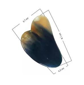 Masseur facial en corne de buffle, planche Gua Sha pour le lifting du visage et le grattage - Product Image 3