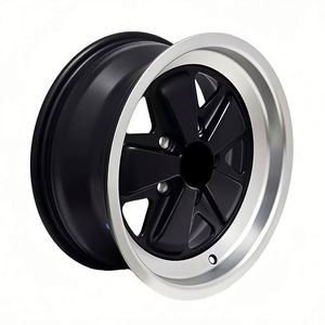 Ruedas negras fundidas escalonadas 5X130 16 pulgadas 7J 8J llantas de aleación para <span class=keywords><strong>Porsche</strong></span> <span class=keywords><strong>964</strong></span> 911 <span class=keywords><strong>Carrera</strong></span> 924 930 <span class=keywords><strong>Turbo</strong></span> 944 968 Cayenne - Product Image 2