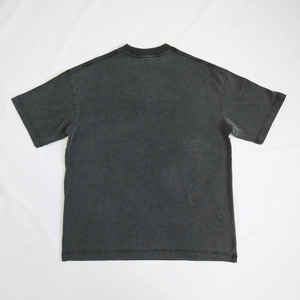 T-shirt de sport Oem surdimensionné Élastique en coton Spandex T-shirt ajusté d'entraînement Fitness musculaire personnalisé Sport Slim Fit pour hommes - Product Image 6