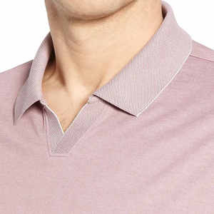 Polos polo t-shirt polo décontracté à manches courtes avec broderie personnalisée t-shirts en coton 100% - Product Image 3