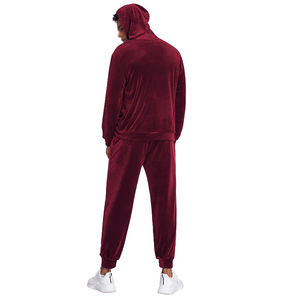 Sweat-shirt à capuche zippé pour homme, de haute qualité, imprimé, respirant, séchage rapide, 100% coton, chaud, pour le sport et le jogging - Product Image 5