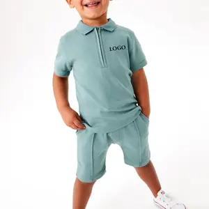 Nuovo design Baby Boy Twin Set estate 2022 abbigliamento/neonati New Casual Fashion Polo Tshirt e Short Set