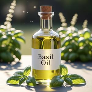 Aceite esencial de albahaca dulce puro 100% destilado al vapor de suministro a granel de calidad superior - Product Image 2