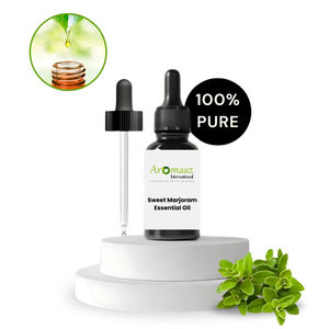 Huile Essentielle de Marjolaine 100% Pure, Huile Corporelle à Base de Plantes, Ingrédients de Feuilles Douces, Distillée à la Vapeur, Aromaaz International, Bouteilles de 100-200ml - Product Image 2