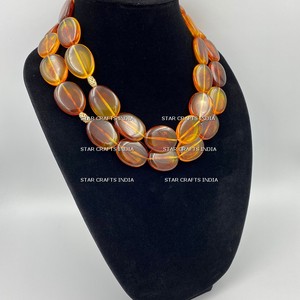 Nuevos diseños joyería moda verano vacaciones mujeres resina madera cuentas Collar para mujer moda - Product Image 5