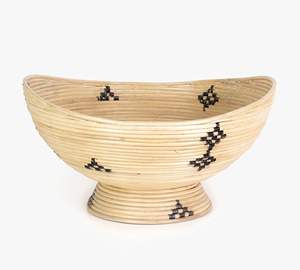 Cuencos clásicos de ratán para decoración, vajilla de material natural hecha a mano de Vietnam, venta al por mayor de fábrica de alta calidad - Product Image 2