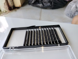 Vente en gros d'extensions de cils classiques C D CC Curl cachemire hybride volume méga individuel noir fait à la main plateaux de cils - Product Image 2