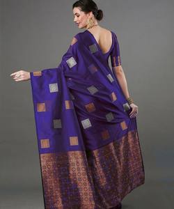 Vêtements de fête de créateur indien les femmes portent le sari de mariage avec le dernier chemisier de mode prix de gros ApparelGarment - Product Image 3