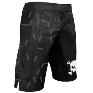 Short MMA à sublimation personnalisée haut confort pour la gymnastique Karaté Jiu Jitsu BJJ Kickboxing Muay Thai Fight Sports-Modèle de vêtements de sport - Product Image 2