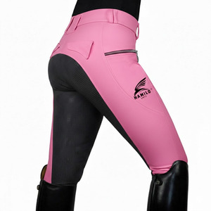 Pantalons d'équitation tendance, best-sellers, taille haute, avec grip intégral, pantalons d'équitation pour femmes, collants d'équitation à boutons - Product Image 4