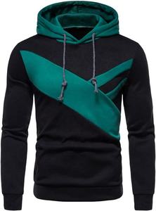 Sudaderas con capucha de algodón para hombre, 1/4 sudadera con cremallera, sudadera con cremallera de cara completa, sudaderas con capucha con cremallera completa en blanco con impresión personalizada al por mayor - Product Image 4