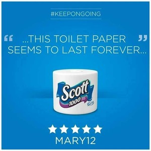 Scott 1000 Sheets Bathroom Tissue, <b>Toilet</b> Paper, 8 <b>Rolls</b> - Product Image 4