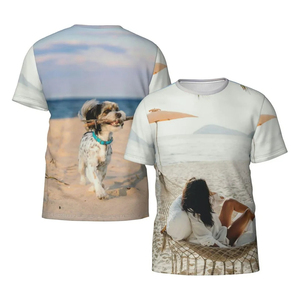 Impresión personalizada sublimación camisetas en blanco hombres gimnasio secado rápido liso poliéster 2025 última sublimación hombres camisetas - Product Image 4