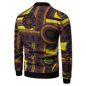 Blouson Bomber Personnalisé en Tissu Toile avec Col Montant Style Urbain - Impression Intégrale et Personnalisation - Product Image 6