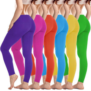 Serene Motion Womens <b>Leggings</b> Flexible Stretch Fabric Soft <b>Texture</b> Breathable Feel High Rise Hold Daily Comfort Durable Craft - Product Image 4