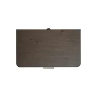 Mesita de noche Bernhardt Outline con acabado de madera moderna
