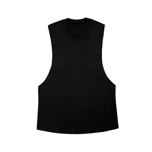 Débardeurs de sport pour la course à pied, haute qualité, pour hommes, été, 100% coton, tissu respirant, tricoté, impression numérique, séchage rapide, unisexe - Product Image 4