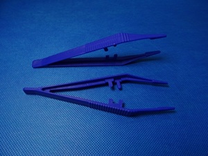 Short Handle <strong>Tweezers</strong> <strong>10cm</strong> Independent Packing Factory Price Plastic Disposable Medical <strong>Tweezers</strong> - Product Image 4