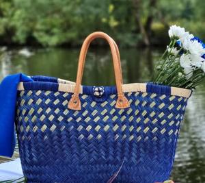 Panier en paille, idée cadeau artisanale - Product Image 2